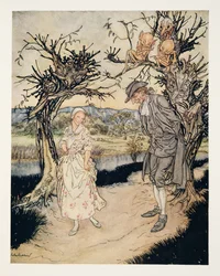 Sauntering along in the Twilight