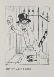 The Cat and the Birds, illustration from 
