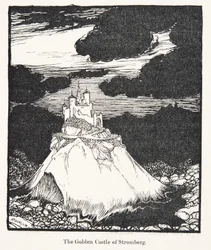 The Golden Castle of Stromberg, from The Fairy Tales of the Brothers Grimm, published 1909