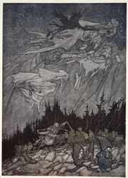 The Kaatskill mountains had always been haunted by strange beings, from Rip Van Winkle by Washington Irving