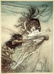 The Rhinemaidens Teasing Alberich