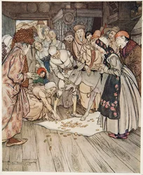 The Wishing Table, the Gold Ass and the Cudgel in the Knapsack