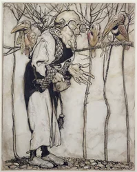 The Wizard (illustration from Arthur Rackham