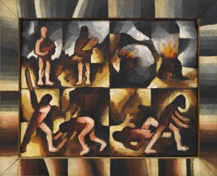 Cain and Abel Old Testament cycle, 1918