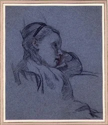 Portrait of a Seated Girl