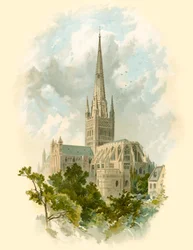 Norwich Cathedral, South East