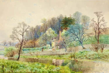 A Forest Farm, Horsham, Sussex, c.1880-1900