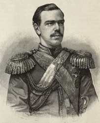 Alexander III of Russia (1845-1894). Tsar of Russia (1881-1894), son and successor of Alexander II (engraving)