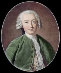Claude Adrien Helvetius, English Philosopher (engraving)