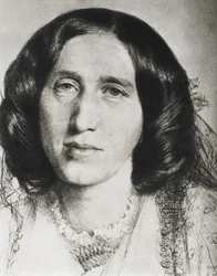 George Eliot (1819-1880). English Novelist. Engraving.