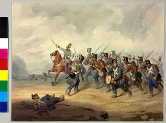 FML Franz Henry Count Schlik in the Battle