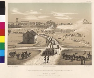 K. k. troops of the II army exiting