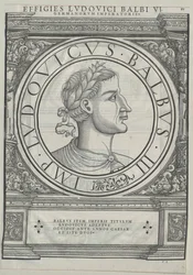 King Louis II the Stammerer of France