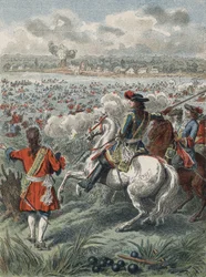 Louis XIV in Holland - Passage of the Rhine