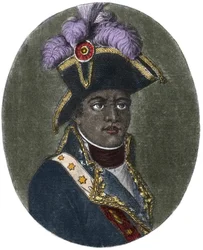 Portrait of Francois Dominique Toussaint Louverture, Haitian Statesman