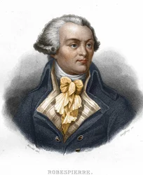 Portrait of Maximilien Marie Isidore de Robespierre, French Politician