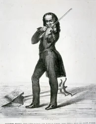 Portrait of Niccolò Paganini