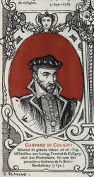 Portrait of the French Admiral Gaspard de Coligny