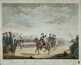 Russian Camp in Italy in 1799, Commanded by Prince and Field Marshal Alexander Suvorov
