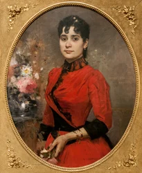 Portrait of Emilia Alcalá