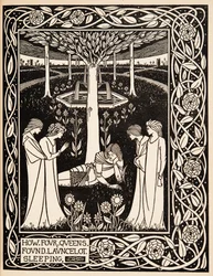 How Four Queens Found Launcelot Sleeping