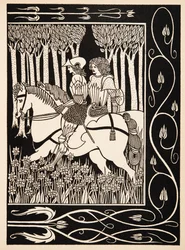 How King Mark and Sir Dinadan Heard Sir Palomides Making Great Sorrow and Mourning for La Beale Isoud