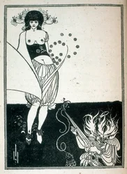 Salome, illustration of the play written by Oscar Wilde