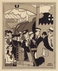 A London railway terminus