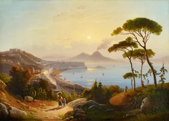 View of the Gulf of Naples