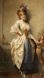 A Young Beauty, 1884