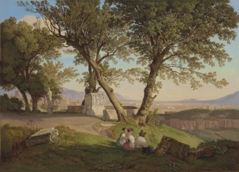 View of Rome from Villa Mattei
