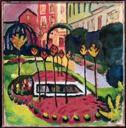 Garden with Basin