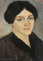 Portrait of Elisabeth Macke