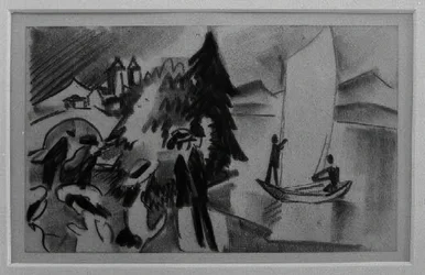 Study for Yellow Sail