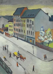 Our Street in Gray