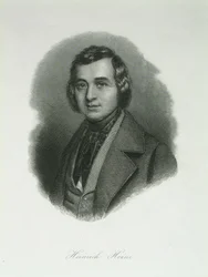 Portrait of the Poet Heinrich Heine, 1842