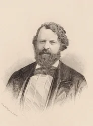 Portrait of the violinist and composer Joseph Joachim