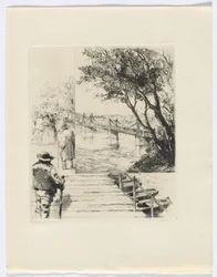 Frédéric Mistral: Memoirs and Stories by Frédéric Mistral: Figures on a Pier (insert after p. 216)
