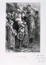 Cantine Nationale, Siege of Paris, Franco-Prussian War, January 1871