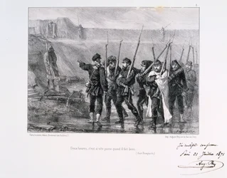 Two hours, it passes so quickly when the weather is nice, Siege of Paris, 1870-1871