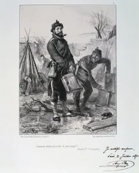 Soldiers of the Garde Nationale, Siege of Paris