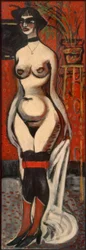 Large Nude with Towel