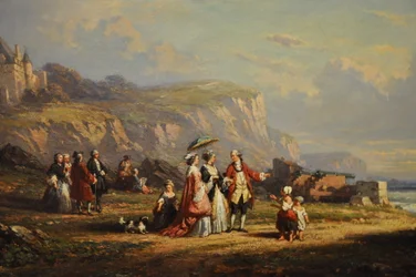 Walk on the Shore (detail)