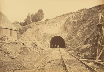 Entrance of the Sauvage Tunnel, Paris Side