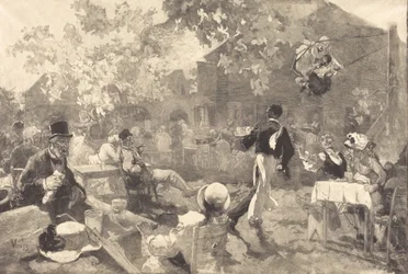 Au Coq des Bruyeres, 1888