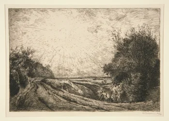 Route from La Houssoye (Crevecoeur-le-Grand)