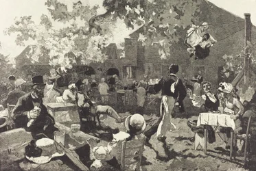 The Cabaret of the Heather Cock at the Meudon Woods