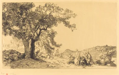 Christ on Palm Sunday Morning