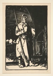 Le G. V. C. (Guards of Communication Routes), from The War of 1914, First Series, No. 9
