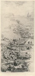 The Apple Market, 1915